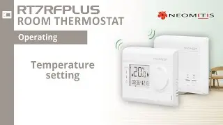 Temperature setting - [Tutorials RT7RFPLUS room thermostat]