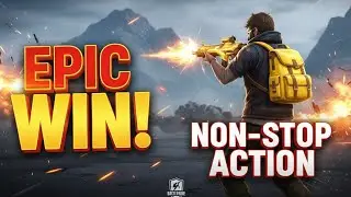 Epic Battle Royale Win! 😱 | Non-Stop Action Gameplay #pubgmobile #games #shorts 