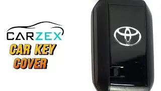Carzex&reg; Smart Car Key Cover Compatible with Maruti Suzuki 2 button car key & toyota glanza..