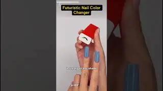 Futuristic Nail Color Changer 👆Subscribe