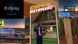 DJing in the Metaverse with DJay Pro with a Quest 2 headset