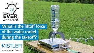 How big is the liftoff force of a water rocket? Have you ever wondered?