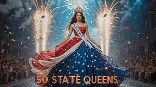 🇺🇸 50 State Queens of America 👑 | Unbelievable Fashion #usa #us #queen #country #unitedstates 