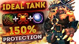 150% PROTECTION [Bristleback + Bulwark + Dispersion] = IDEAL TANK! CUSTOM HERO CLASH 7.29d I Dota 2