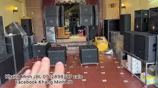TEST Line Array JBL Active VRX 932LAP & VRX 918SP 🇺🇸