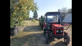 Siláže 2024 - Zetor 5211 pohled z kabiny