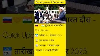 #PutinIndiaVisit#PutinInIndia#IndiaRussia#ModiPutinMeeting