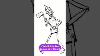 What?  NEW Tin Woodman art??