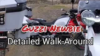Walkaround 2020 Moto Guzzi V85 TT Adventure Motorcycle | Features, Specs, and Riding Modes Explained