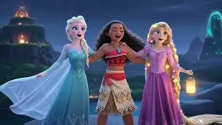 Elsa Moana Rapunzel Adventure Land | Kids Princess Nursery Rhyme