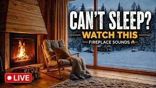 Relax &ndash; Sleep, Fireplace & Nature Sounds | 12 Hours Natural Crackling Fire for Deep Sleep (Full HD)