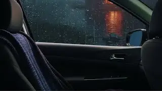 Fall Asleep Fast 🌙 Heavy Rain & Thunder on Car Window | Hypnosis ASMR