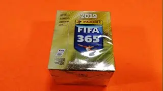 APERTURA BOX 50 BUSTINE FIFA 365 2019 Stickers