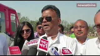 TMC leader Firad Hakim complains of rigged EVM's on the first day of polls.