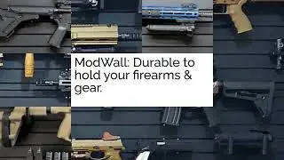 ModWall gives you multiple options to have your firearms ready for any home defense | Tactical Walls