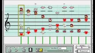 Mario Paint Composer - Super Mario 3 1st Level