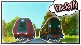 Crazy Huge 7u Train | Scrap Mechanic Creations