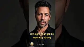 Six signs that you're mentally strong. #motivation #successrules