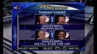 WCW Mayhem Pay-Per-View Password Showcase: Thursday Thunder (Unknown)