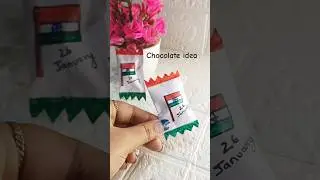 Republic Day Chocolate Gift Idea 🍫 | Easy & Creative#shorts #republicday #gift
