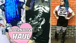 B.Day Alt Clothing Haul! Too Fast, Gothic Lamb & IRON FIST // Emily Boo
