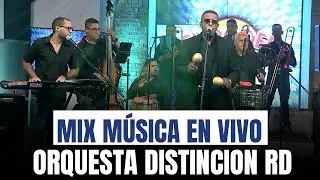 Orquesta Distincion RD🎶 Mix m&uacute;sica en VIVO | El Poder del Mediod&iacute;a