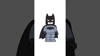 How to draw Lego Batman #drawing #art #howtodraw #lego #batman #legobatman