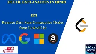 Remove Zero Sum Consecutive Nodes from Linked List | LeetCode 1171 | C++