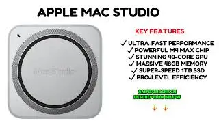 Ultra-Fast Performance Apple Mac Studio M4 Max 16-Core CPU 40-Core GPU  | Full Review