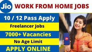 Jio Work From Home Jobs |தமிழ் தெரிந்தால் போதும்! உடனே APPLY பண்ணுங்க! Jio Careers| APPLY ONLINE