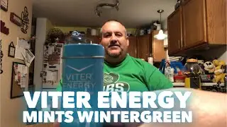 Viter Energy Mints Wintergreen (2018) | Mints with Caffeine