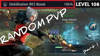 Lancer Random PVP using DEB RES BUILD part 1 | Mir4