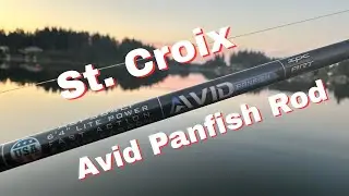 Обзор удилища Ultimate St. Croix Avid Panfish Rod: почему оно стало моим новым фаворитом!