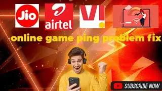 bgmi/free fire/ codm high ping solution and online any game