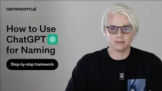 How to Use ChatGPT for Naming (Step-by-Step Brand Name Guide for Founders)