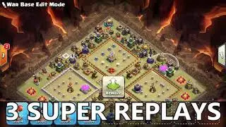 Clash of Clasns TH12 War Base - Anti Queen Walk