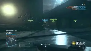 Tommy Gun Gameplay, Bounty Hunter Gamemode - Battlefield Hardline