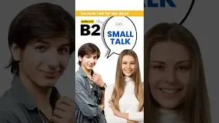 b2 beruflich | B2 Deutsch Test f&uuml;r den Beruf | M&uuml;ndliche | Diskussion | beruflich | TELC| Small Talk