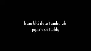 Teddy day special poetry||long distance relationship||shayari in Hindi||create in sanju Singh||