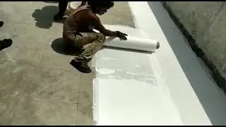 Waterproofing with non-woven fabric