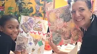 🎨 How to Make a DIY Art Journal for Kids | Collab with The Magical Girlz