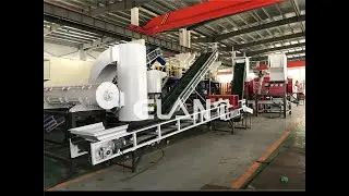 1000kg/hour PET bottle recycling machine by Elant plastic bottle recycling machine