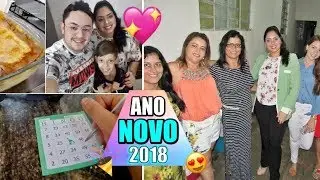 VLOG da VIRADA | 2018 CHEGOU!!! + BINGO em FAM&Iacute;LIA