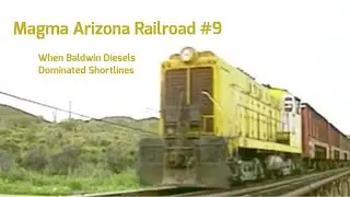 Rare Footage of Magma Arizona Railroad #9 in Action