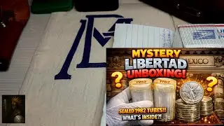 SEALED 1982 Silver Libertad Tubes?! 😳 Mystery Subscriber Unboxing