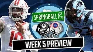 UFL WEEK 5 w/ Jayden Price | Previews, Picks & Bets | Springball Boulevard