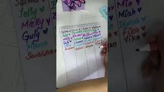 Name hand art #nameart #calligraphy | Don&rsquo;t miss your loved ones