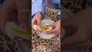How To Eat A Custard Bun #shorts