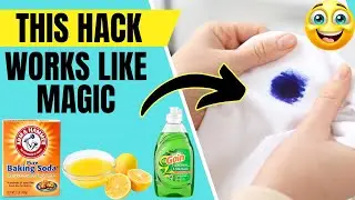 Remove INK STAINS from Clothes in Minutes! (Easy Home Hacks)✨