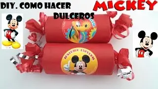 DIY.COMO HACER DULCERO FACIL DE MICKEY MOUSE
